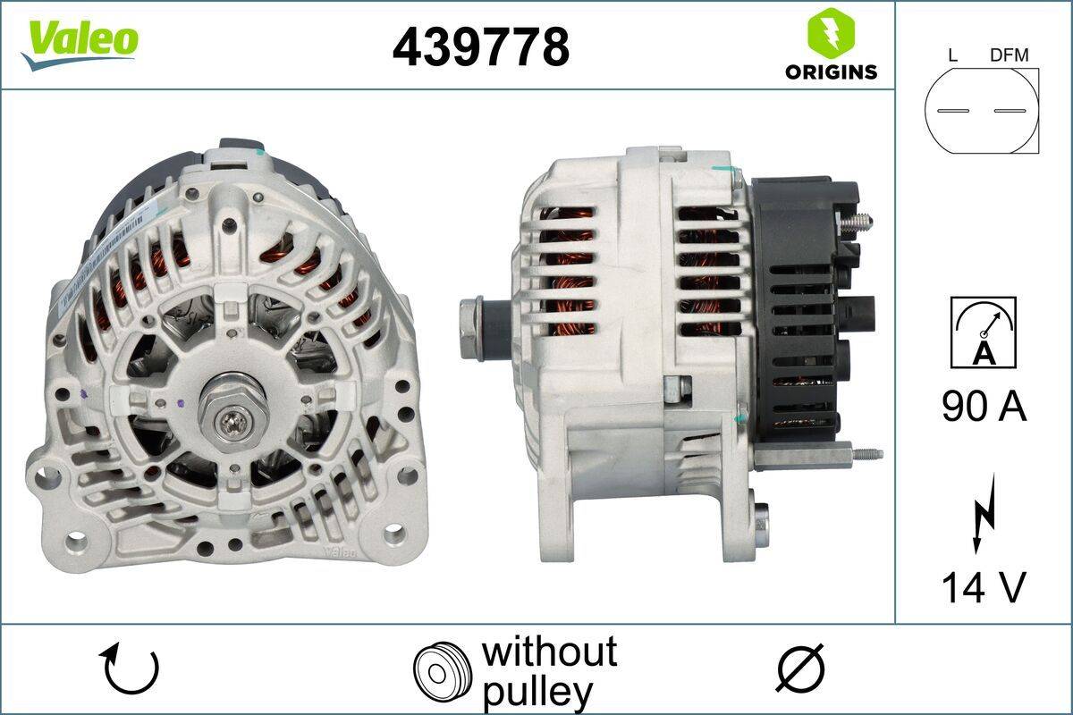 Valeo 439778 Generator
