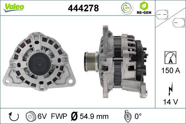 Valeo 444278 Generator