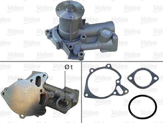 Valeo 506778 Wasserpumpe, Motorkühlung