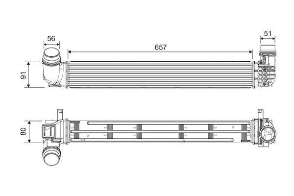 Valeo 818878 Ladeluftkühler