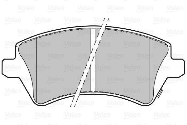 Valeo 301679 Bremsbelagsatz, Scheibenbremse