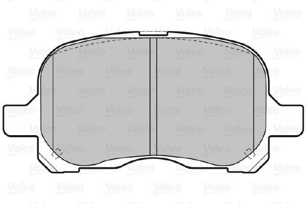 Valeo 598579 Bremsbelagsatz, Scheibenbremse