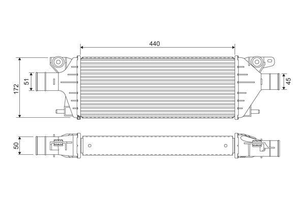 Valeo 818379 Ladeluftkühler