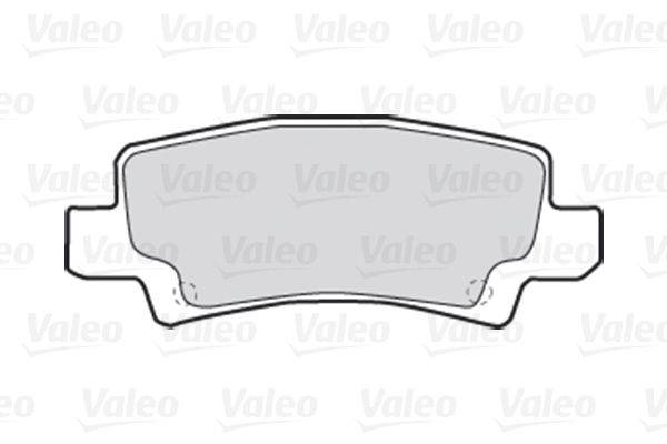 Valeo 301680 Bremsbelagsatz, Scheibenbremse