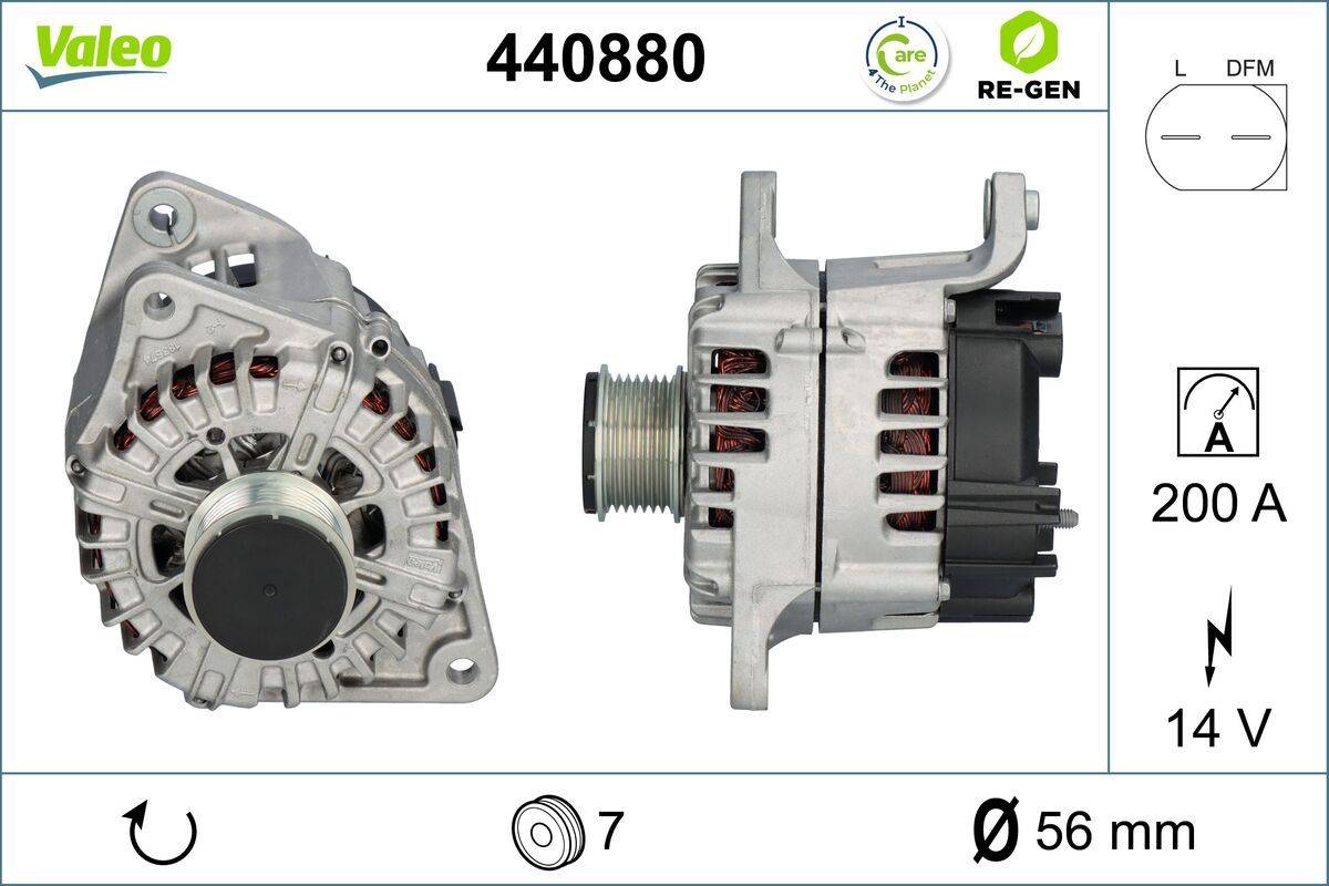 Valeo 440880 Generator