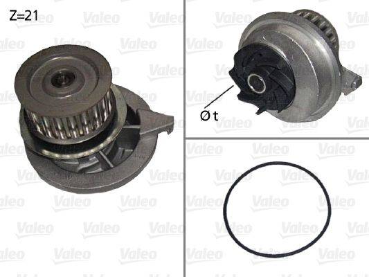 Valeo 506080 Wasserpumpe, Motorkühlung