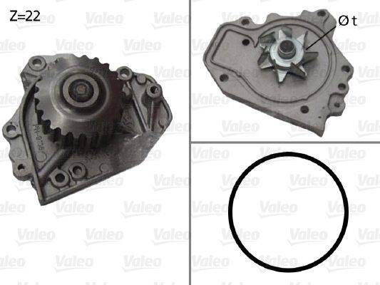 Valeo 506680 Wasserpumpe, Motorkühlung