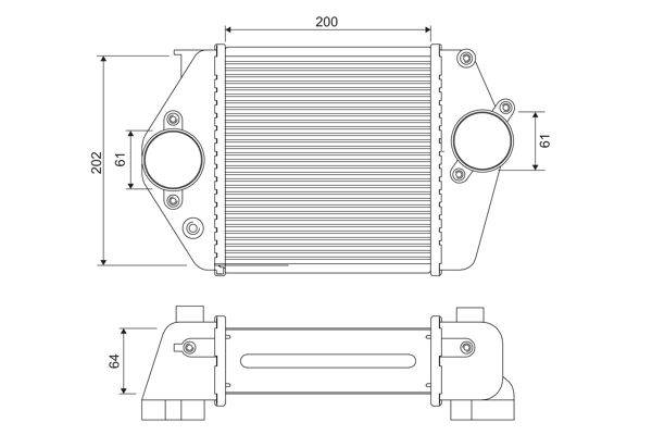 Valeo 818380 Ladeluftkühler