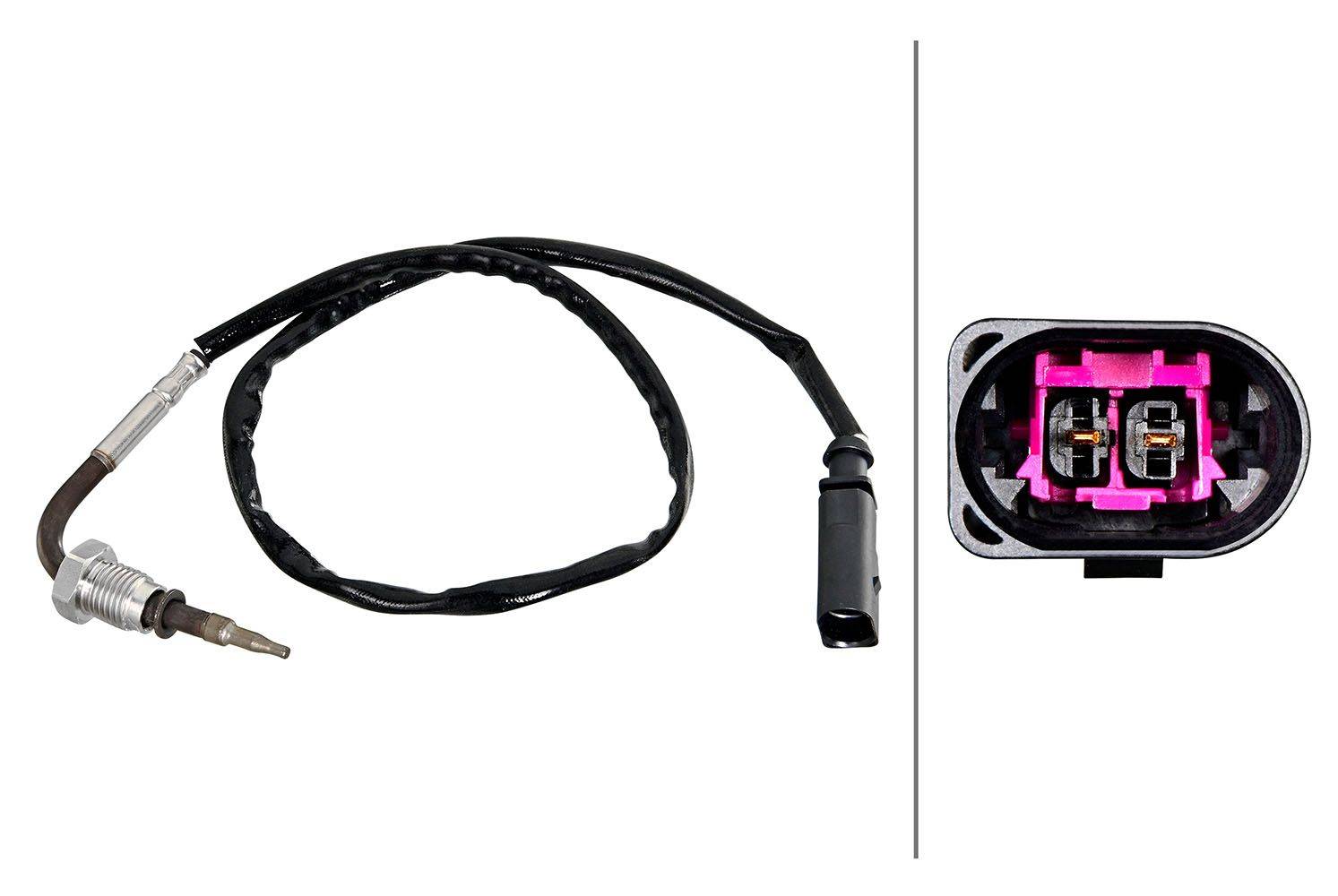 Hella 6PT358226-281 Sensor, Abgastemperatur