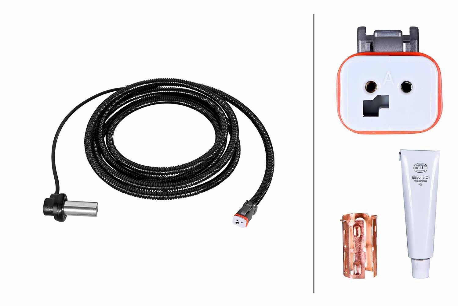 Hella 6PU230052-281 Sensor, Raddrehzahl