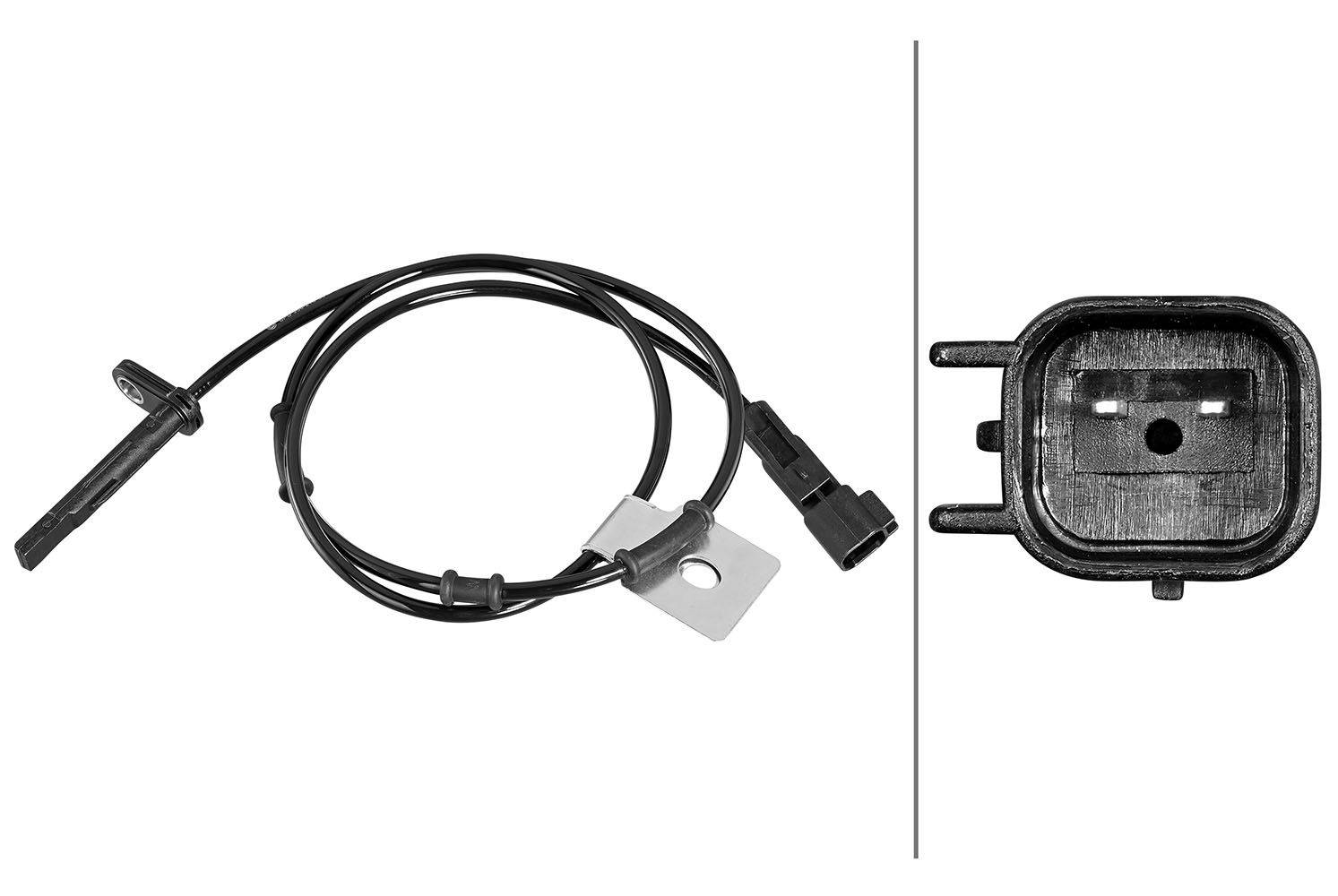 Hella 6PU358218-581 Sensor, Raddrehzahl