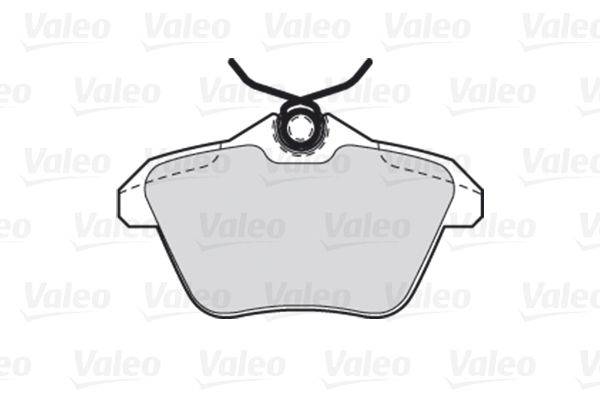 Valeo 301581 Bremsbelagsatz, Scheibenbremse