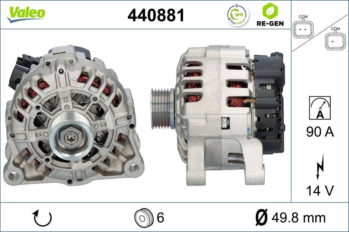 Valeo 440881 Generator
