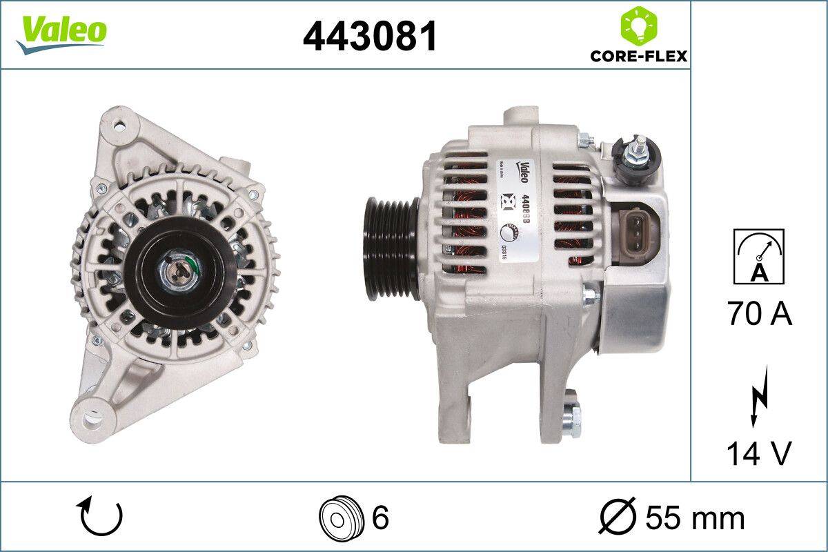 Valeo 443081 Generator