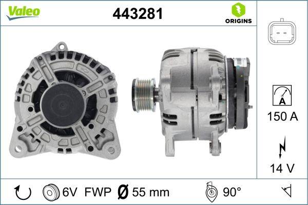 Valeo 443281 Generator