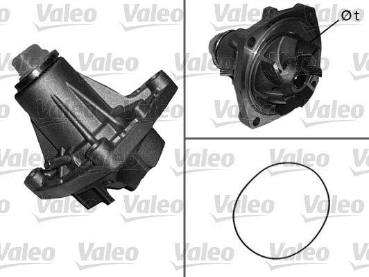 Valeo 506281 Wasserpumpe, Motorkühlung