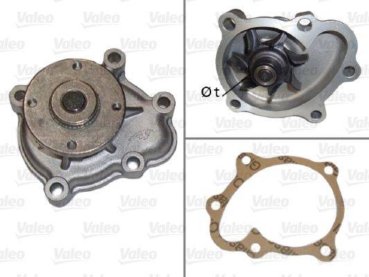 Valeo 506481 Wasserpumpe, Motorkühlung