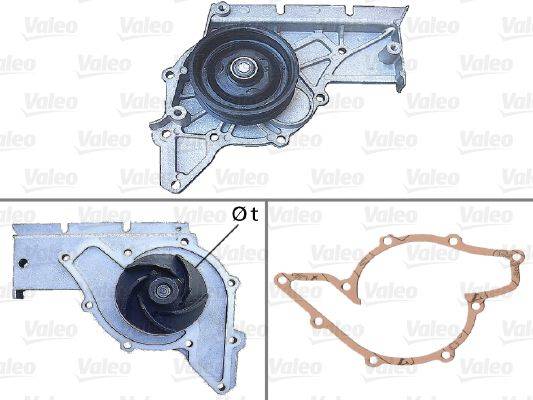 Valeo 506781 Wasserpumpe, Motorkühlung