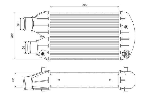 Valeo 817881 Ladeluftkühler