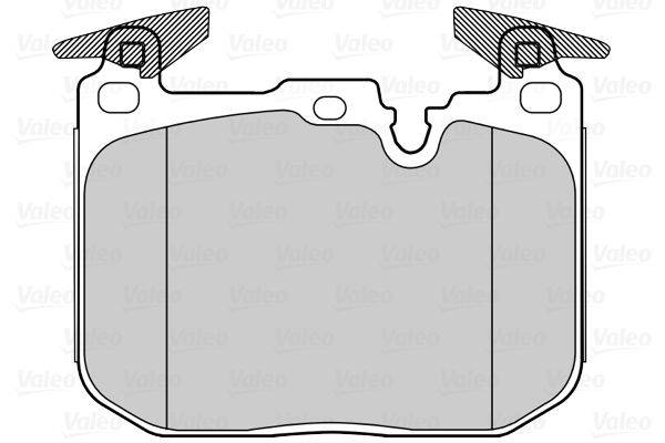 Valeo 302282 Bremsbelagsatz, Scheibenbremse
