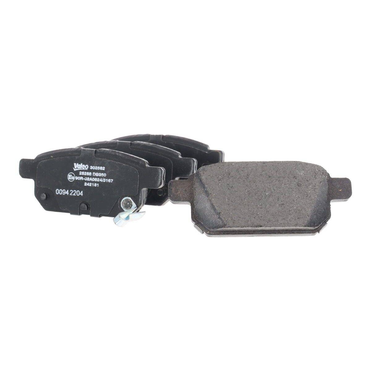 Valeo 302582 Bremsbelagsatz, Scheibenbremse