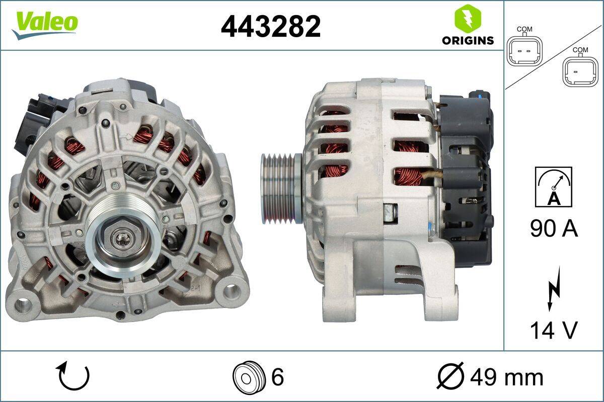 Valeo 443282 Generator