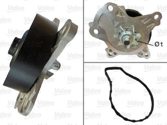 Valeo 506982 Wasserpumpe, Motorkühlung