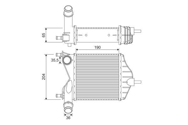Valeo 817882 Ladeluftkühler