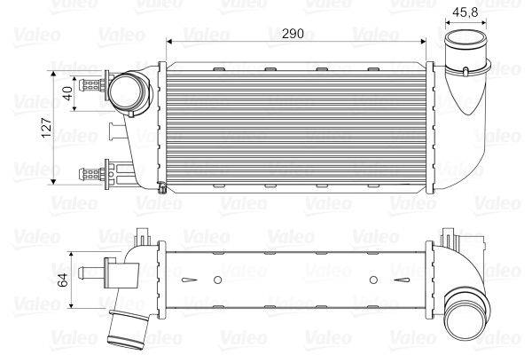 Valeo 818582 Ladeluftkühler