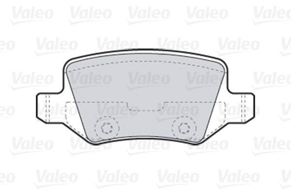 Valeo 301583 Bremsbelagsatz, Scheibenbremse