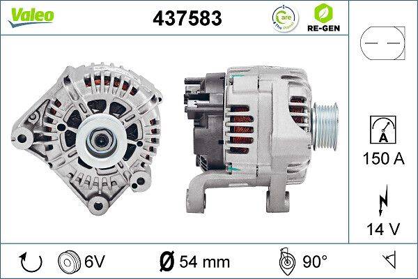 Valeo 437583 Generator