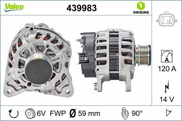 Valeo 439983 Generator
