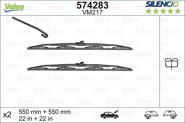 Valeo 574283 Wischblatt