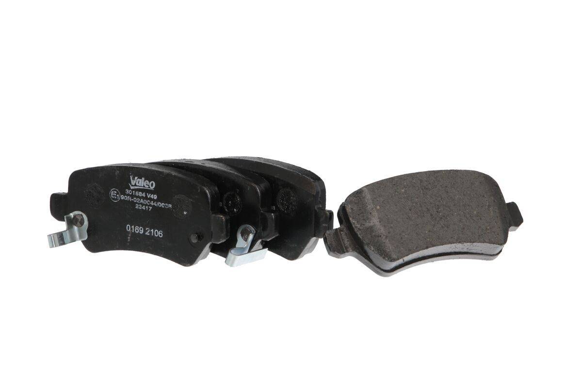Valeo 301584 Bremsbelagsatz, Scheibenbremse