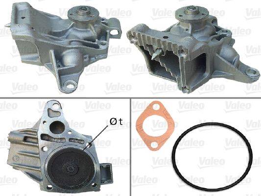 Valeo 506784 Wasserpumpe, Motorkühlung