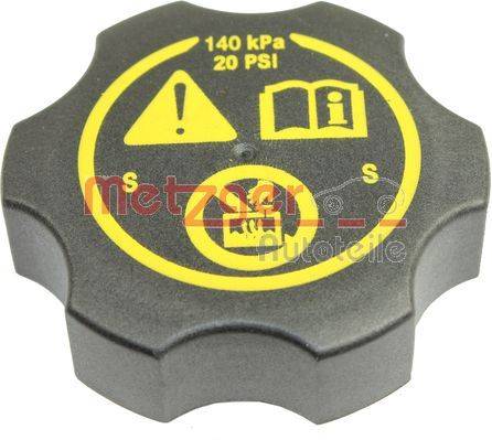 Metzger 2140114 Verschlussdeckel, Kühlmittelbehälter