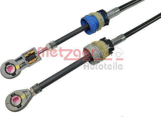 Metzger 3150114 Seilzug, Schaltgetriebe