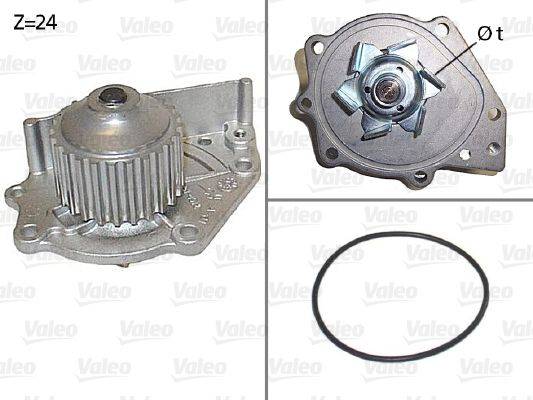 Valeo 506114 Wasserpumpe, Motorkühlung