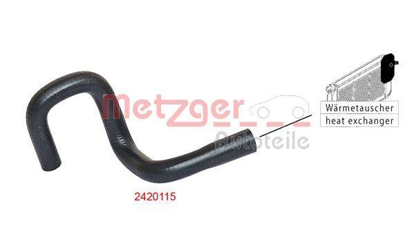 Metzger 2420115 Kühlerschlauch