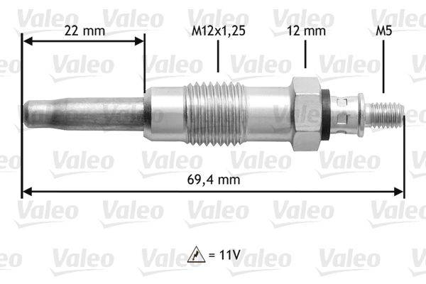 Valeo 345116 Glühkerze
