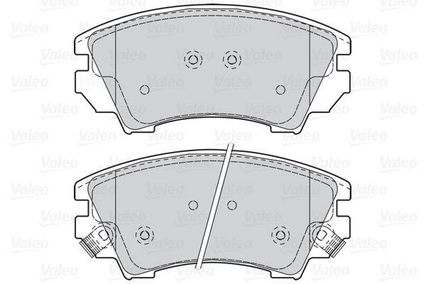 Valeo 302117 Bremsbelagsatz, Scheibenbremse