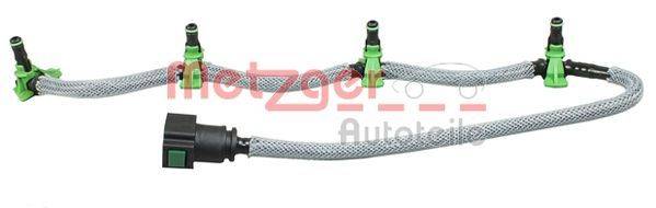 Metzger 0840118 Schlauch, Leckkraftstoff