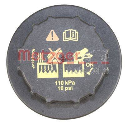 Metzger 2140118 Verschlussdeckel, Kühlmittelbehälter