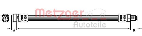 Metzger 4111119 Bremsschlauch