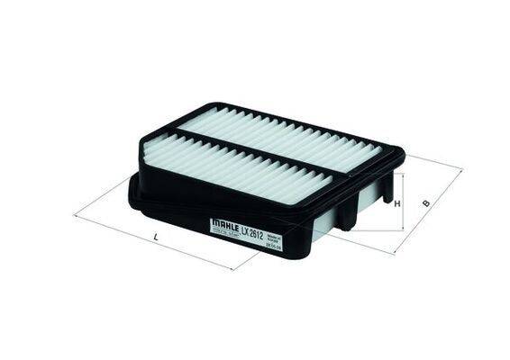 Mahle LX2612 Luftfilter