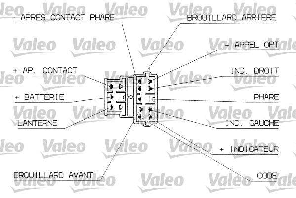 Valeo 251312 Lenkstockschalter