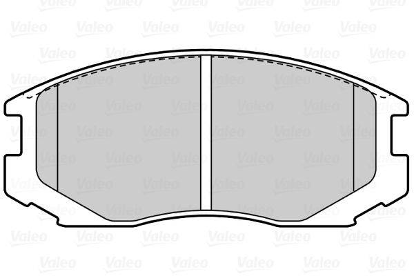 Valeo 302212 Bremsbelagsatz, Scheibenbremse