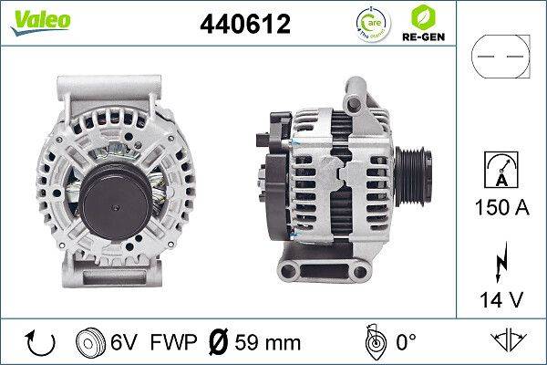 Valeo 440612 Generator