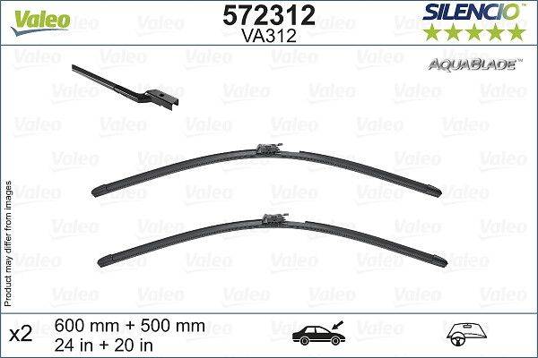 Valeo 572312 Wischblatt