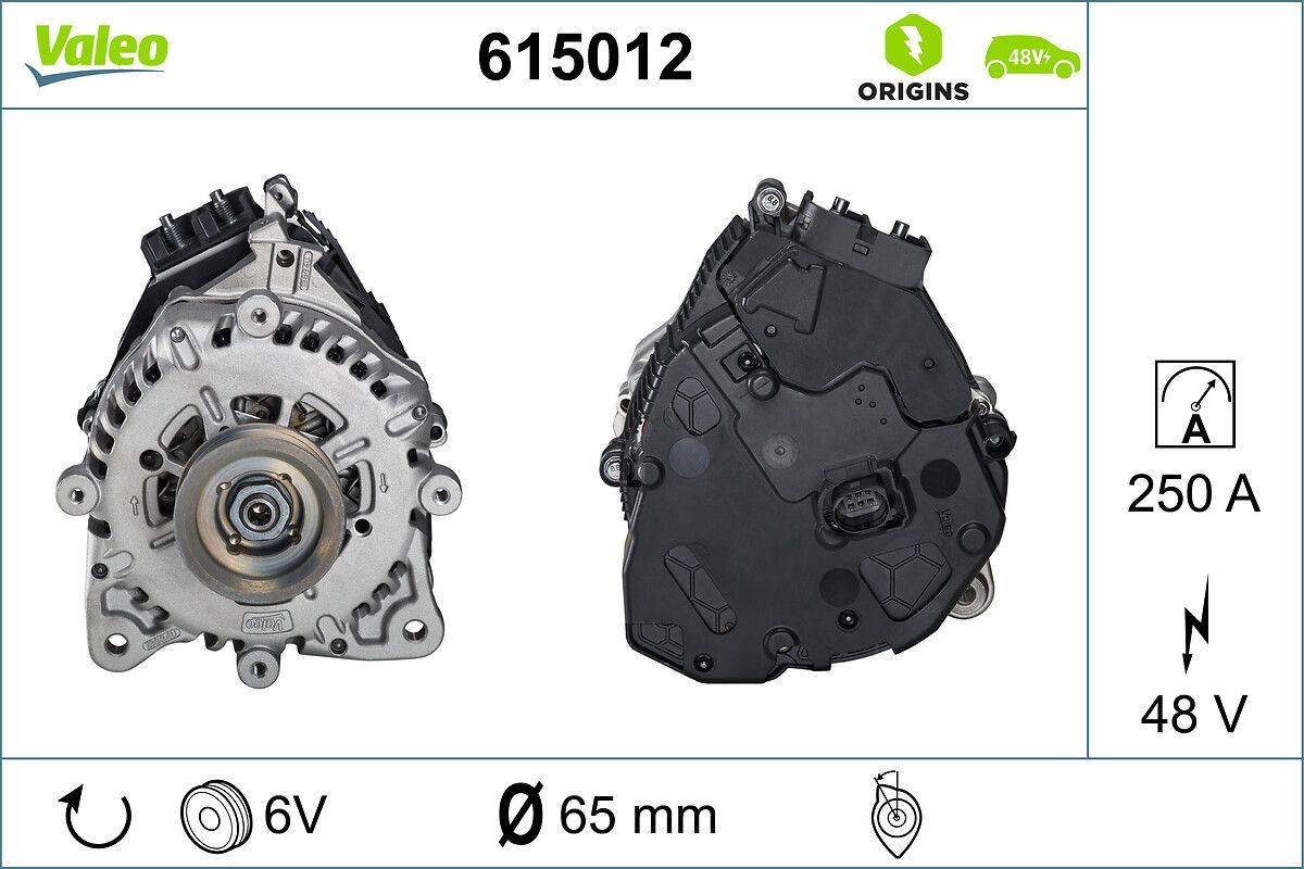 Valeo 615012 Startergenerator